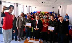 Sinop'ta ustalar deneyimlerini öğrencilere aktardı