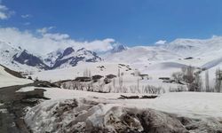 Şırnak'ta karla mücadele devam ediyor