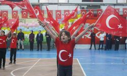 Şırnak'ta öğrencilerden renkli 23 Nisan kutlaması