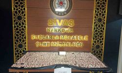 Sivas'ta binlerce uyuşturucu hap ele geçirildi