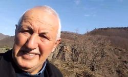 Sivas'ta dağ keçileri muhtarın cep telefonu kamerasına yakalandı