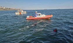 Tekirdağ'da denizde temizlik