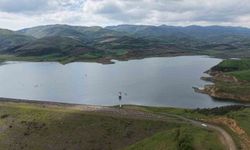 Tekirdağ'da kuruyan baraj yağışlarla canlandı