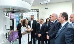 TOGÜ Hastanesi'nde radyoterapi cihazı törenle hizmete girdi