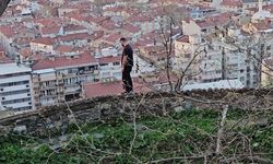 Tophane surlarında korku dolu anlar, 4 saat ikna edilmeye çalışıldı, düştü yaralandı