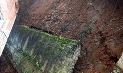 Trabzon'da şiddetli yağış heyelanlara neden oldu