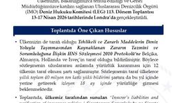 Uluslararası Denizcilik Örgütü Deniz Hukuku Komitesi'nin 113. Dönem Toplantısı Londra'da yapıldı