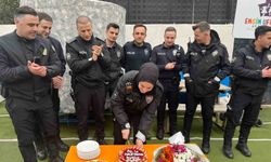 Üsküdar'da anaokulu öğrencilerinden polislere 'Okulu bastılar' ihbarlı sürpriz kutlama