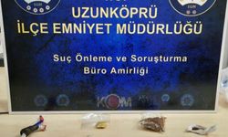 Uzunköprü'de uyuşturucu operasyonu: Şüpheli tutuklandı