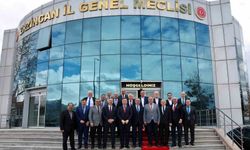 Vali Aydoğdu'dan İl Genel Meclisi'ne hayırlı olsun ziyareti