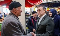Vali Sözer esnaf ve vatandaşla buluştu