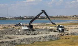 Van Gölü'nde 2 milyon 86 bin metreküp dip çamuru temizlendi