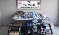 Van'da sahte sahte plaka basanlara operasyon
