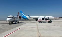 Vanlı iki çocuk için ambulans uçak havalandı