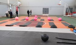 Yenilenen Tavşancıl Spor Salonu kapılarını açtı