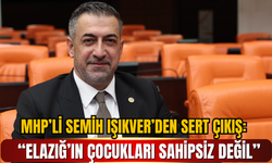 MHP’li Semih Işıkver’den Sert Çıkış: “Elazığ’ın Çocukları Sahipsiz Değil Bu Vebal Hepimizin!”