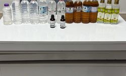 Akşehir'de sahte alkol operasyonu