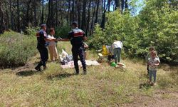 Antalya'da ormanlara girişler yasaklandı, jandarma vatandaşları tek tek uyardı