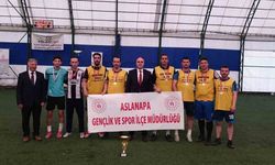 Aslanapa'da kurumlar arası futbol turnuvası tamamlandı