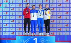 Avrupa Karate Şampiyonası'nda Zümra Rezzan İm, gümüş madalya kazandı