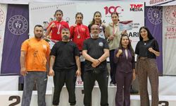 Aydınlı sporcular Uşak'tan madalya ile döndü