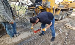 Bayburt'ta hazır beton tesisleri denetlendi