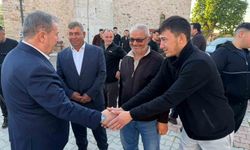 BBP Genel Başkanı Destici memleketinde vatandaşlarla bayramlaştı