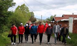 Bilecik'te doğa yürüyüşü gerçekleştirildi