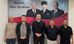 Bilecik'te esnaf odalarından Ülkü Ocakları'na buluşma