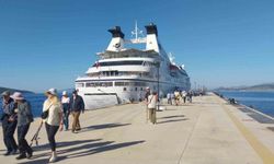 Bodrum'a kruvaziyer ile 274 yolcu geldi