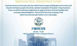 Bursa'da 'Güncel Aile Sorunları Çalıştayı' düzenlenecek