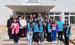 Çayırlı'da 'Oyun Arkadaşım' etkinliğiyle öğrencilere anlamlı ziyaret