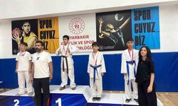 Çermikli sporcular madalyalarla döndü
