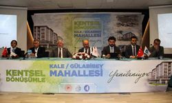 Çorum'da iki mahallede gerçekleştirilecek kentsel dönüşüm projeleriyle ilgili vatandaşlar bilgilendirildi