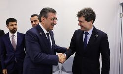 Cumhurbaşkanı Yardımcısı Yılmaz, Romanya Cumhurbaşkanı Dan'la görüştü