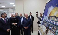 Engelli kursiyerler hünerlerini sergiledi