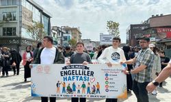 Engelliler Haftası yürüyüş ile başladı