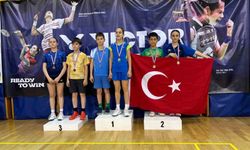 Erzincanlı badmintonculardan Avrupa ikinciliği