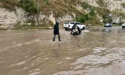 Fırat Nehri taştı, her yeri su bastı