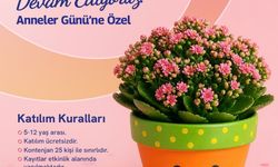 Forum Manisa'da Anneler Günü çocukların elinden renkleniyor