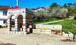 Gediz Cebrail köyü çeşmeleriyle hayran bırakıyor