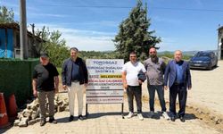 Gediz'in yeni mahallelerinde doğalgaz için ilk kazma vuruldu