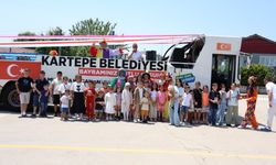 Gezici bayram otobüsü Kartepe'de çocuklarla buluşacak
