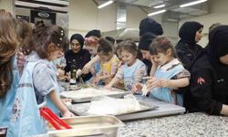 GİBTÜ mutfağında minik şeflerin Gastronomi yolculuğu