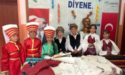 Hacıabdullah'ta el emeği ürünler sergilendi