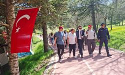 Hisarcık MYO öğrencileri Gölcük Yaylasında doğa yürüyüşüne katıldı