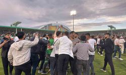 Iğdır'da Amed Sportif Faaliyler taraftarının şampiyonluk coşkusu