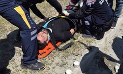 Iğdır'da otomobil takla attı: Sürücü yaralandı
