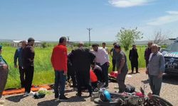 İki motosiklet çarpıştı: 2 yaralı