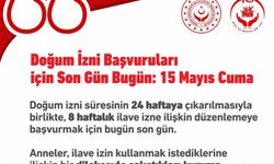 İlave doğum izin başvuruları bugün tamamlanıyor